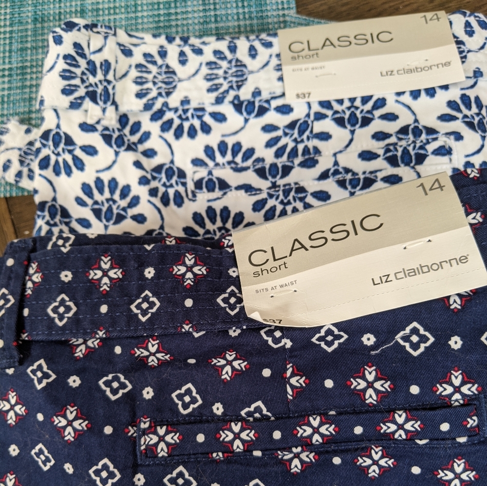 BUNDLE 2 Pair Liz Claiborne Shorts